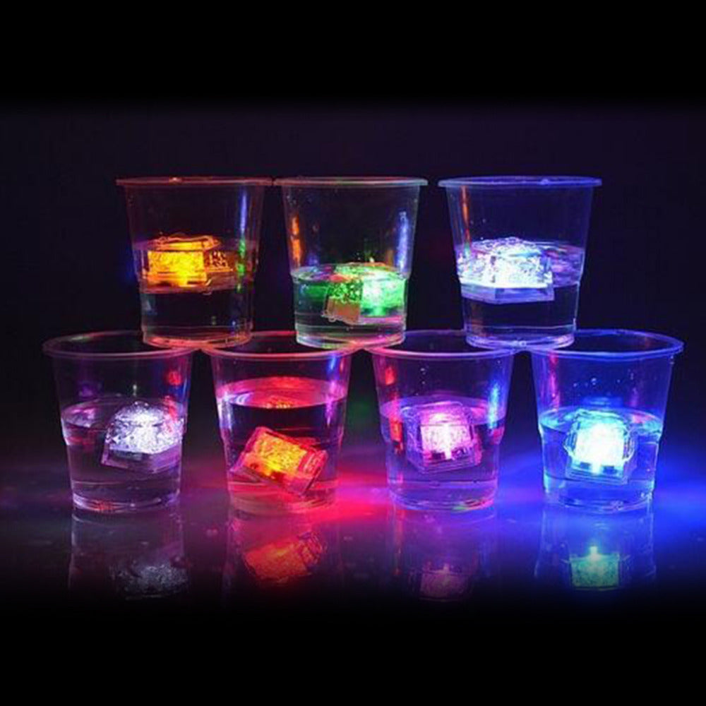 6Pcs Glowing Ice Cubes