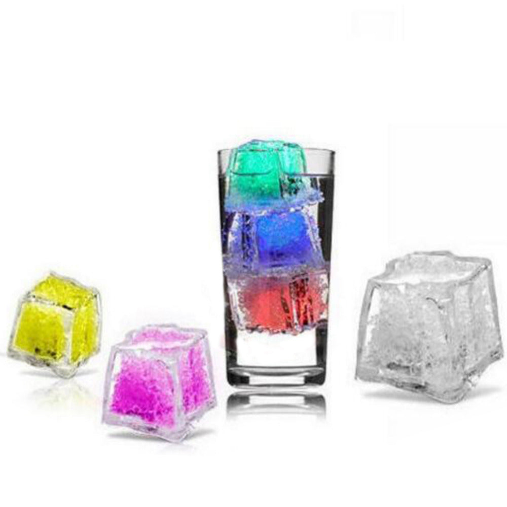 6Pcs Glowing Ice Cubes