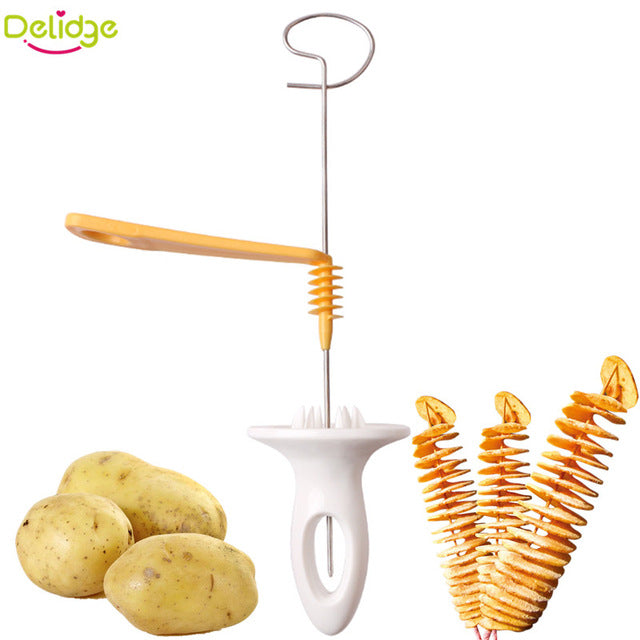 Rotate potato slicer