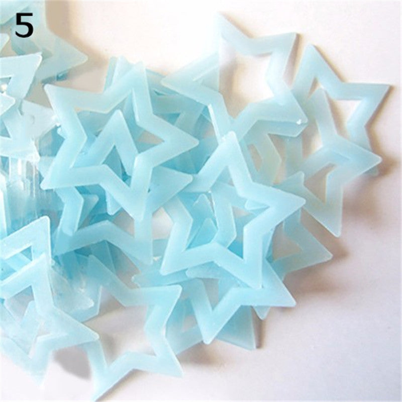 Colorful Glow in the Dark Luminous Stars